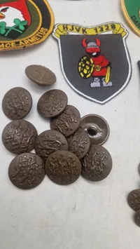 Samling danske patches mm.