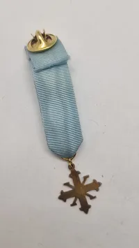 Original miniature medalje, Korset for Ridder af Fortjeneste i den Hellige Militære Konstantinordenen af Sankt Georg