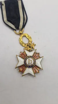Original miniature medalje, Nordstjerneordenen (Nordstjärneorden)
