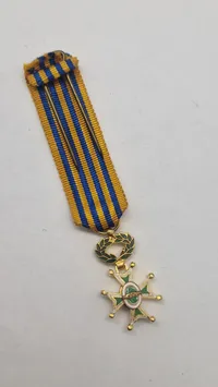 Original miniature medalje, Luxembourgs Krigskors