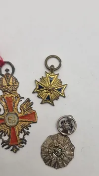 Samling originale miniature medaljer