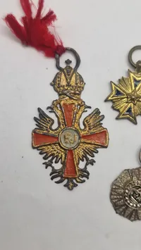 Samling originale miniature medaljer