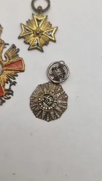Samling originale miniature medaljer