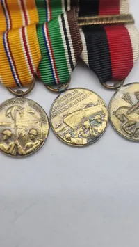 Original miniature medalje spange