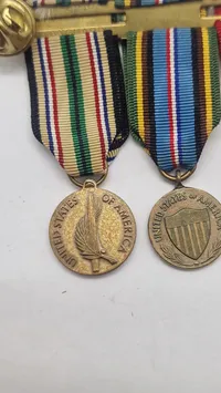 Original miniature medalje spange