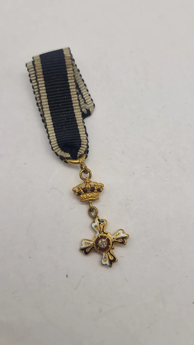 Original miniature medalje, Nordstjernens Orden