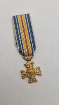Original miniature medalje, United Daughters of the Confederacy Military Service Cross