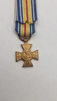 Original miniature medalje, United Daughters of the Confederacy Military Service Cross