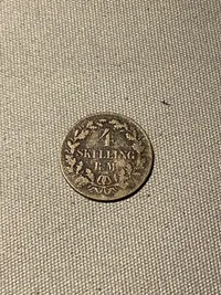 Original 4 skilling 18? Sølvmønt