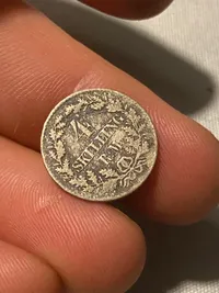Original 4 skilling 18? Sølvmønt