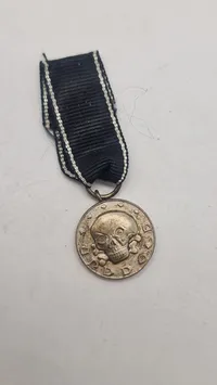 Original miniature medalje fra Jern Divisionen (Iron Division) fra 1919