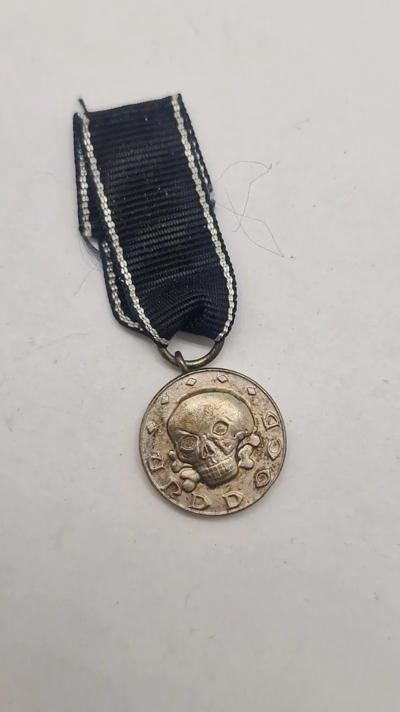 Original miniature medalje fra Jern Divisionen (Iron Division) fra 1919