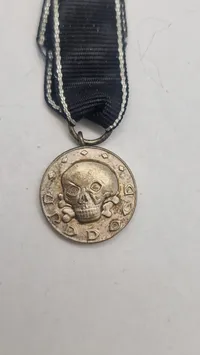 Original miniature medalje fra Jern Divisionen (Iron Division) fra 1919