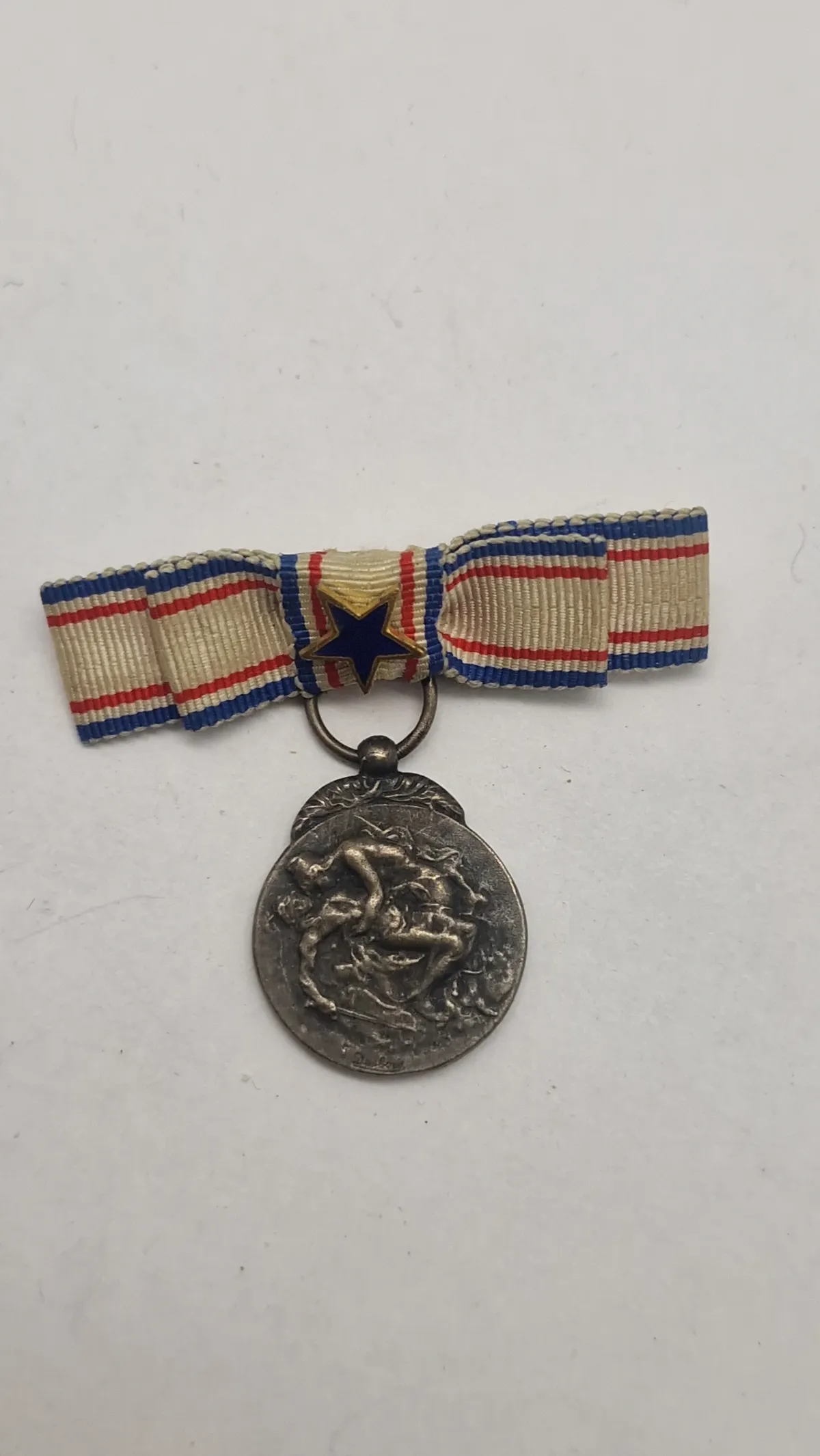 Original miniature medalje, Médaille de la Reconnaissance française