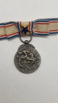 Original miniature medalje, Médaille de la Reconnaissance française