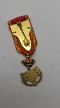Original miniature medalje, givet for deltagelse i slaget ved Hostalrich