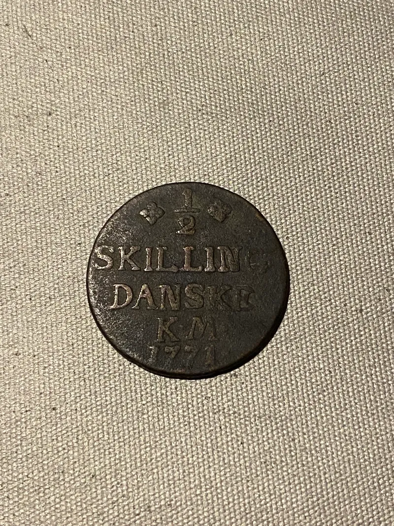 Original 1 skilling 1771