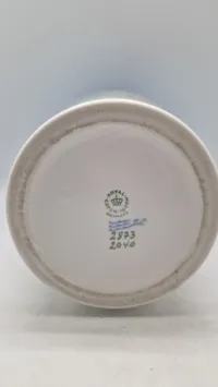 Stor Royal Copenhagen Art Nouveau vase med landskabsmotiv