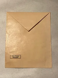 Tysk tildelingspose til Mutterkreuz - Postwar