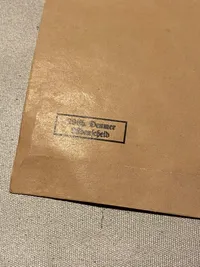 Tysk tildelingspose til Mutterkreuz - Postwar
