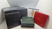 Samling Georg Jensen æsker til juleophæng. Tomme