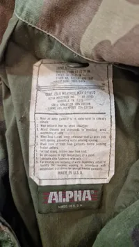 Amerikansk Alfa uniform