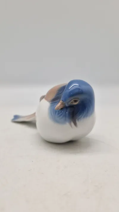 Bing & Grøndahl Pessimist (mejse) porcelænsfigur, designet af Jens Peter Dahl Jensen