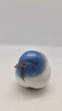 Bing & Grøndahl Pessimist (mejse) porcelænsfigur, designet af Jens Peter Dahl Jensen