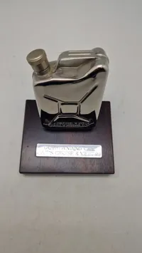 Miniature Jerrycan givet som præmie