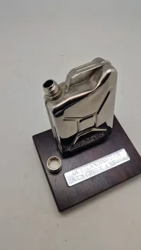 Miniature Jerrycan givet som præmie