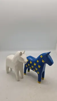 2 stk svenske Dalaheste