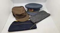 Samling diverse hovedbeklædning