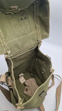 Engelsk M/45 gasmaske. Original