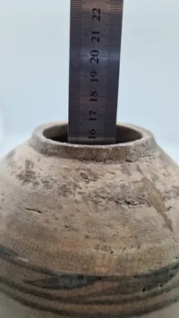 kinesisk bojan (ingefærkrukke) af keramik