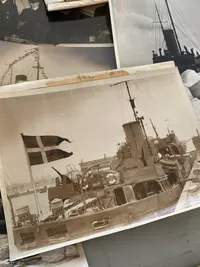 Samling danske og tyske pressefotos - ww2 og efter bl.a. af kongen