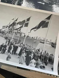 Samling danske og tyske pressefotos - ww2 og efter bl.a. af kongen