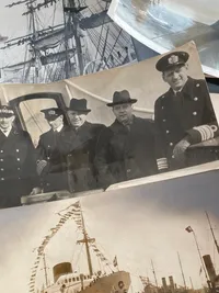 Samling danske og tyske pressefotos - ww2 og efter bl.a. af kongen