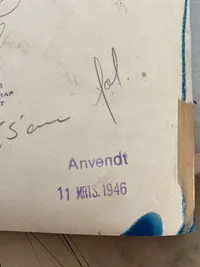 Samling danske og tyske pressefotos - ww2 og efter bl.a. af kongen