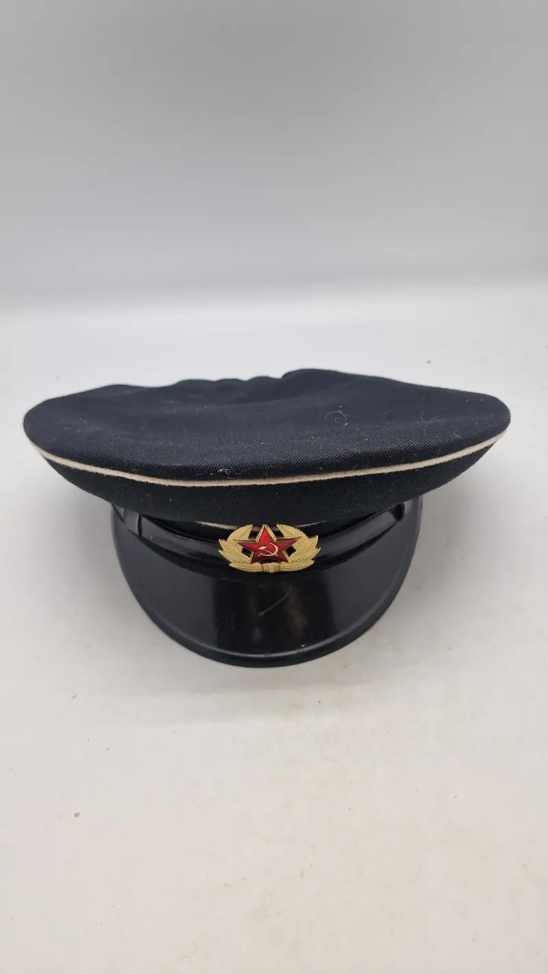 sovjetisk flådeofficers kasket