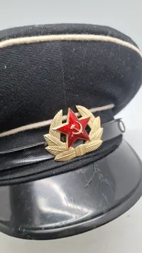 sovjetisk flådeofficers kasket