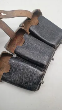 3delt K98 taske, ww2. Original