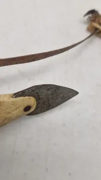 inuit-harpun, kendt som en unaaq på inuktitut. Original