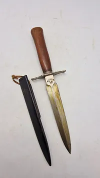 French M16 Fighting knife, brugt i WW2 af Tyskerne  original