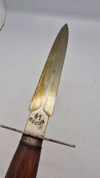 French M16 Fighting knife, brugt i WW2 af Tyskerne  original