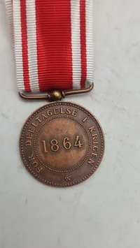 Dansk 1864 medalje, original