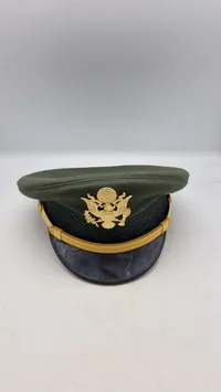 Amerikansk officers kasket. Original