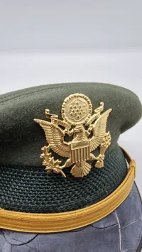 Amerikansk officers kasket. Original