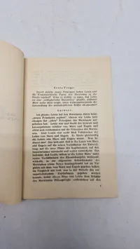 UNTERREDUNG MIT DER ERSTEN
AMERIKANISCHEN ARBEITER- DELEGATION. Original