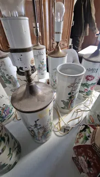 Samling lamper. Skal afhentes i SKAL HENTES I VORDINGBOR