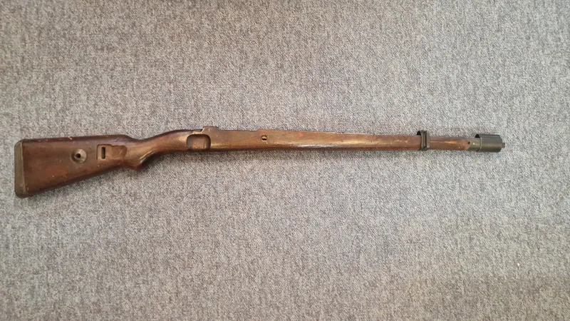 Skæfte for K98 riffel, ww2. Original